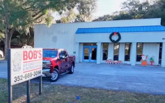 Bob's AC truck in Astor