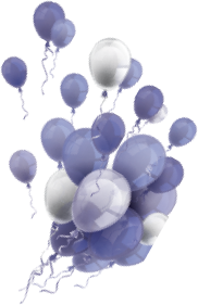 balloons floating