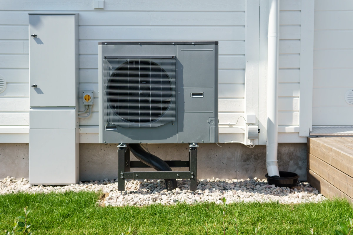tall heat pump