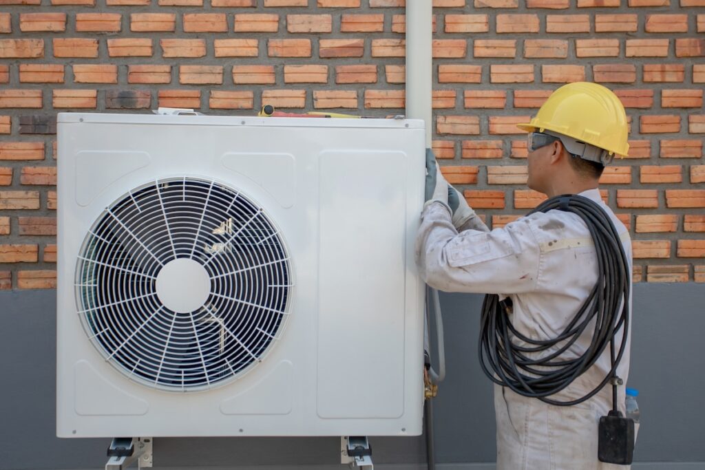 heat pump installation