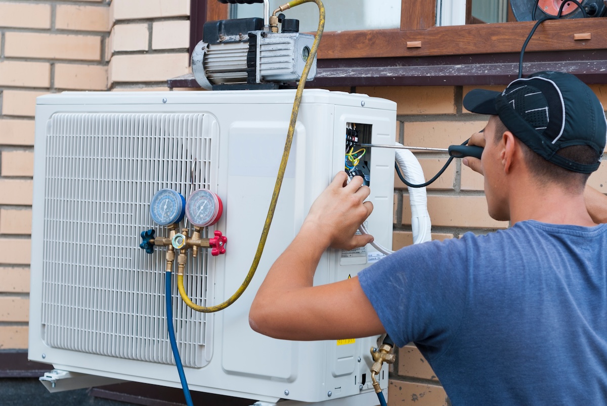 heat pump installation mt plymouth