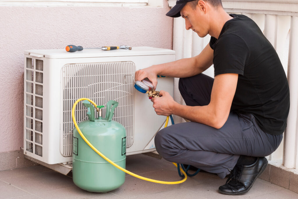 central air installation