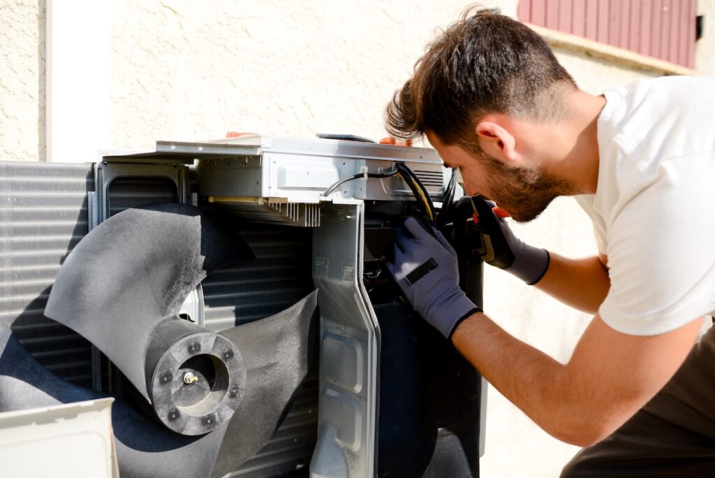 central air installation